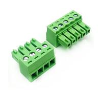 GUYTRM 10 pezzi 15EDG 3,81 mm 3,5 mm KF2EDG PCB morsettiera a vite connettore 2/3/4/5/6/7/8P lingli(Terminal block,3.81MM_2P(10PCS))