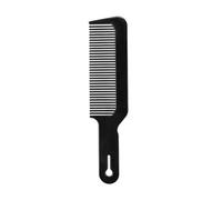 GUYTRM 1PC A Buon Mercato All'ingrosso Tagliatore di Capelli Pettine Barbiere Flat Top Pettini Parrucchiere Taglio Dei Capelli Strumento for Lo Styling Dropshipping lingli(schwarz)