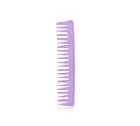 GUYTRM 1Pc Pettine arricciacapelli a denti larghi Pettine for capelli antistatico Doppio lato Spazzola for lisciare la casa Parrucchiere Salone di plastica Trimmer Pettine lingli(PURPLE)