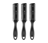 GUYTRM 1pc pettine for taglio capelli spazzole for capelli con lame di rasoio tagliacapelli taglio strumento diradamento styling professionale taglierina for barbiere lingli