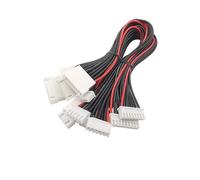 GUYTRM 5 pezzi 2,54 mm passo 2/3/4/5/6/7S maschio a femmina RC FPV Lipo batteria testa di bilanciamento cavo di estensione connettore 22 AWG 20 cm lingli(7S 8Pin)