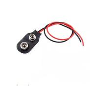 GUYTRM 5 pezzi 9V batteria connettore a scatto clip cavi supporto lunghezza 15 cm lingli(I type)