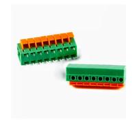 GUYTRM 5 pezzi KF142V KF142R 5,08 mm PCB Morsettiera a molla a vite 2P 3P 4P 5P 6P 8P Connettore terminale lingli(KF142R 8P)