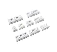 GUYTRM 50 pezzi/lotto connettori femmina in plastica con passo 1,25 mm 2P/3P/4P/5P/6P/7P/8P/9P/10P custodia connettore 1,25 mm lingli(10P)