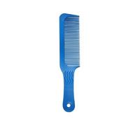 GUYTRM Accessori for tagliacapelli da barbiere for salone Pettine for taglio a testa piatta Pettine antistatico for acconciature a denti larghi Spazzola for capelli tagliata da uomo 1pz lingli(Blu)