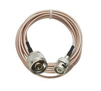 GUYTRM Cavo RG316 N maschio a maschio connettore RF Jumper Pigtail dritto 4 pollici ~ 10 M lingli(2FT (60CM))