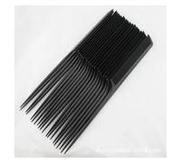 GUYTRM Pettine for capelli portatile a colori casuali da 10 pezzi, spazzola for salone, styling for parrucchiere, set di pettini in plastica con manico sottile e lungo lingli(10pcs set COLORFUL)