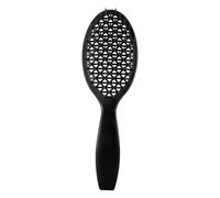 GUYTRM Pettine for massaggio del cuoio capelluto Antistatico Dritto Liscio Pettine riccio Curvo Dente largo Styling Districante Pettine aggrovigliato Strumenti for lo styling dei capelli lingli(schwar