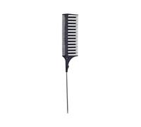 GUYTRM Pettine for tintura for capelli a coda di punta Partizione for capelli a doppio lato Pettine for evidenziazione Pettine for parrucchiere Spazzola for capelli Taglio for salone Accessori for lo