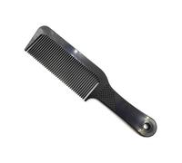 GUYTRM Pettine in carbonio con denti lunghi neri ondulati Le donne rendono i capelli lisci pettini Pettine professionale for parrucchieri da uomo for acconciature lingli(schwarz)