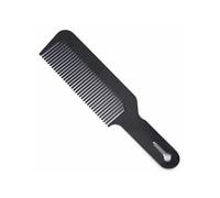 GUYTRM Pettine in carbonio con denti lunghi neri ondulati Le donne rendono i capelli lisci pettini Pettine professionale for parrucchieri da uomo for acconciature lingli(B01)