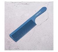 GUYTRM Pettini for capelli a testa piatta Pettine for capelli antistatico Pettini da taglio for spazzola da parrucchiere for strumenti for lo styling del barbiere lingli(Blue 22x4.5CM)