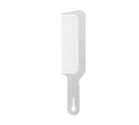 GUYTRM Pettini for capelli a testa piatta Pettine for capelli antistatico Pettini da taglio for spazzola da parrucchiere for strumenti for lo styling del barbiere lingli(White)