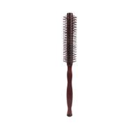 GUYTRM Piccola mini spazzola rotonda for capelli Rullo Ciuffo Pettini for capelli Setole in nylon Spazzole for capelli Spazzola for parrucchiere for frangia, barba lingli