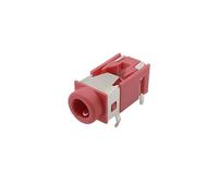 GUYTRM PJ-322 Jack for cuffie da 3,5 mm PJ322 Presa femmina da 3,5 mm a 5 pin for montaggio su PCB, connettore stereo for auricolari audio lingli(Rosa,10Pcs)
