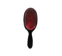 GUYTRM Spazzola for capelli color oro e argento di lusso for le donne Capelli ricci lunghi Estensione dei capelli Pettine con setole di cinghiale Spazzola for capelli districante lingli(042-1 Silver)