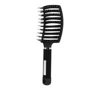 GUYTRM Spazzola for capelli Pettine for capelli Spazzola for capelli districante Setola e nylon Donne Pettine for massaggio bagnato Ricci Parrucchiere Strumenti for lo styling lingli(D)