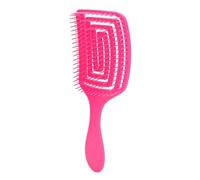 GUYTRM Spazzola for capelli Pettine for capelli Spazzola for capelli districante Setola e nylon Donne Pettine for massaggio bagnato Ricci Parrucchiere Strumenti for lo styling lingli(J)