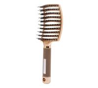 GUYTRM Spazzola for capelli Pettine for capelli Spazzola for capelli districante Setola e nylon Donne Pettine for massaggio bagnato Ricci Parrucchiere Strumenti for lo styling lingli(A)