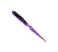 GUYTRM Spazzole for capelli professionali Pettine for stuzzicare la schiena Pettinatura Spazzola for capelli Strumenti for lo styling linea sottile 4 colori Pettine for capelli all'ingrosso lingli(Pur