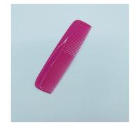 GUYTRM Stilista Pettini for parrucchieri antistatici Design dei capelli multifunzionale Districante for capelli Mini pettine Trucco Barbiere Cura dei capelli Strumenti for lo styling lingli(Rose red)