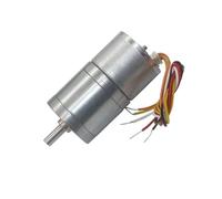 GUYU Gear Motor 12V 24V Speed Reduction PWM Adjustable Brushless with Driver to Connect MCU Micro bldc Reducer for Hair Curler YUGU(12V 25RPM)