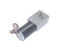 GUYU Gear Motor 5840-3650 12V DC High Power Torque Silent BLDC Worm Geared YUGU(24v 160rpm)