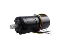 GUYU Gear Motor High Torque Recuder 12V 24V DC Brushless Planet with Speed Feedback Reverse PWM Control Planetary Gearmotor YUGU(24V,98 RPM)