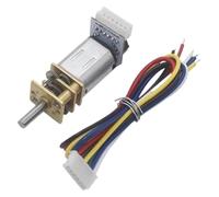 GUYU Gear Motor N20 Micro Metal DC 3/6/12V Encoder 19-3000RPM Slow Speed Reduction Reducer Geared Motors YUGU(6V 40RPM)