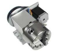 GUYU Mandrino a tre griffe K11-100mm a 100mm 4° asse + contropunta Kit testa divisoria/asse di rotazione CNC for YUGU