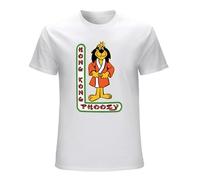 GUYUNTI Funny Hong Kong Phooey Tee Top Vintage Unisex & Ladies T Shirt T-Shirt White L