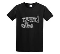 GUYUNTI Kool & The Gang Rnb Soul Funk Vinyl Celebration Get Down On It Live T-Shirt Black S