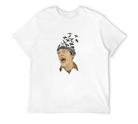 GUYUNTI One Flew Over The Cuckoo's Nest T-Shirt, Jack Nicolson Tee T-Shirt WhiteXXL