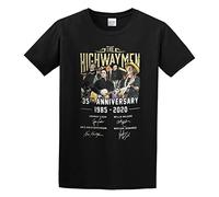 GUYUNTI The Highwaymen Funny Birthday Vintage Gift College Style Hipster Classic aldult Outdoor T-Shirt Black XL