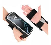 Guzack Fascia da Braccio Sportiva Porta Cellulare Corsa 2 in 1 Polsino e Bracciale 6,9" Running Armband Regolabile Borsa da Polso Sport per iPhone 16/15/14/13 Pro Max Samsung S24/S23/S22 Ultra