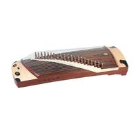 Guzheng Corto in Mogano Lungo 100 Cm, Modello Panda, Per Principianti/Professionisti,A