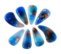 Guzheng Finger Scelte, Polimero Silicone Professionista Guzheng Copre le Unghie Delicate Delicate per Uso Domestico (Colore delle maree)