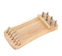 Guzheng Finger Trainer, Dispositivo di Allenamento a 6 Corde Che Non Fa Male alle Mani, Adatto Per Interni, Esterni, Veicoli, Viaggi, 21 X 9,5 Cm