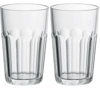 Guzzini 07230400 Bicchiere Alto Happy Hour, Trasparente, Ø8.5 x h13 cm (Confezione da 2)