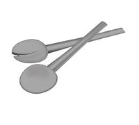 Guzzini 080700177 Posate Insalata, Plastica, Grigio Scuro