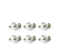 Guzzini 8008392290056 - Set di 6 tazze da caffè A/SOTTOZZATURE Love