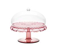 Guzzini - Vanity, alzata con campana in Bio-based SAN e Bio-based SMMA - ARIA (Rosa Flamingo)