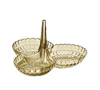 Guzzini Antipastiera Tiffany, Sabbia, 25 x 23.5 x h15.5 cm