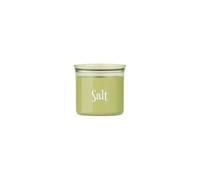 Guzzini - Barattolo ovale salvafreschezza con scritta 'Salt' (Verde)