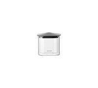 Guzzini Barattolo Rettangolare Fresh & Style 600 Ml Vetro Tappo Nero