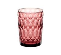 Guzzini - Vanity, bicchiere alto, decoro 1, malva, Bio-based SAN e Bio-based SMMA - TERRA