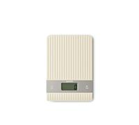 GUZZINI Bilancia da Cucina Digitale Sous Chef Crema - Bilancia Elettronica Precisa Design Moderno