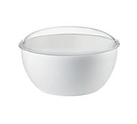 Guzzini Biscottiera Gocce, Trasparente, 23 x h13 cm
