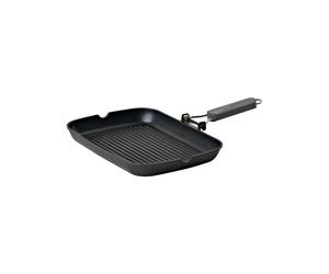 GUZZINI Bistecchiera Cook & Special 34 x 24 Cm con Manico Abbatt. Nero