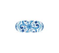 Vassoio Rettangolare Piccolo Linea Table Decor BLUES Dimensione 39x16,5xh 2,5 cm con decoro studiato x la lavastoviglie colore blu multicolor blu
